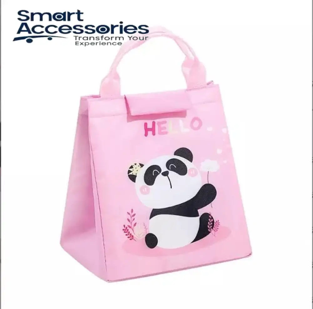 Portable Cartoon Lunch Bag Insulated Thermal Box (Random)