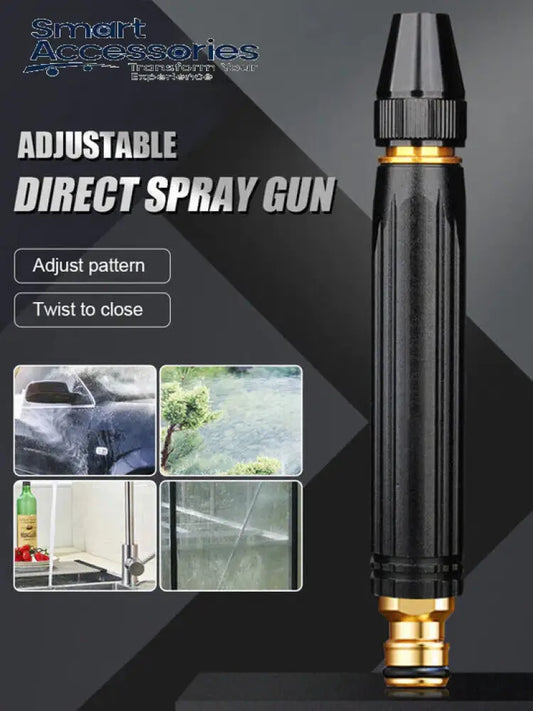 Powerful Water Gun Hose Metal Nozzle