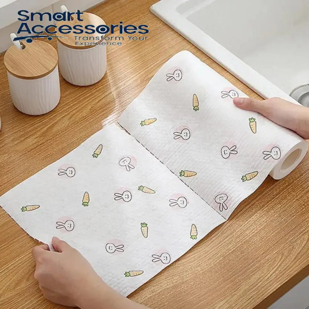 Printed Reusable Tissue Roll