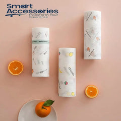 Printed Reusable Tissue Roll