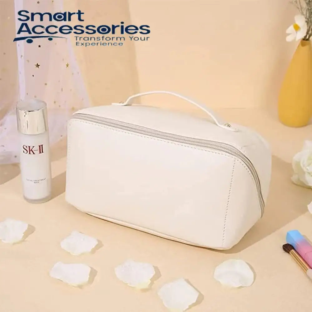 Pu Portable Travel Cosmetic Storage Bag