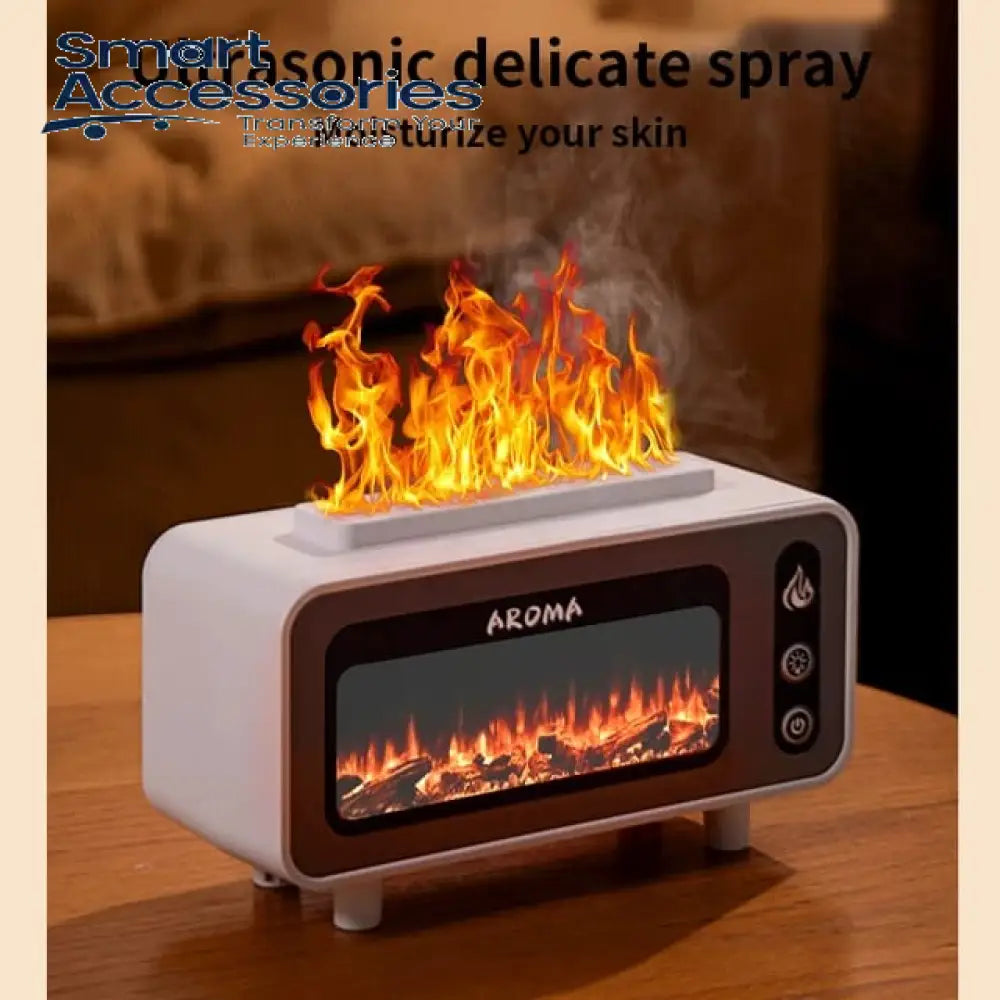 Radio Style 3D Flame Lalten Diffuser