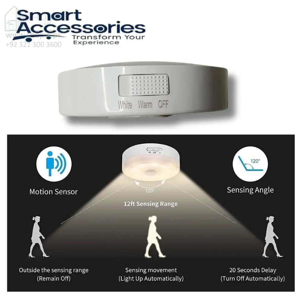 Rechargeable Motion Sensor Led Light