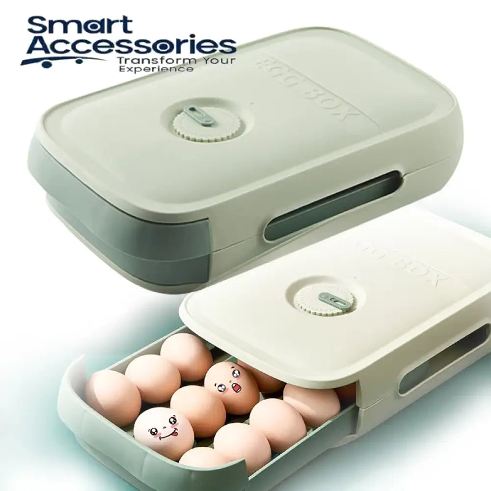 Refrigerator Rolling Egg Storage Box