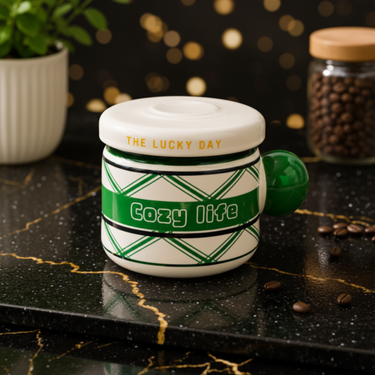 Ceramic Storage Jar With Lid