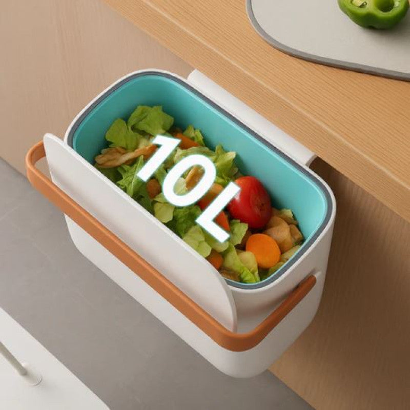 Multipurpose Ecoco Wall Mounted Trash Can With Lids