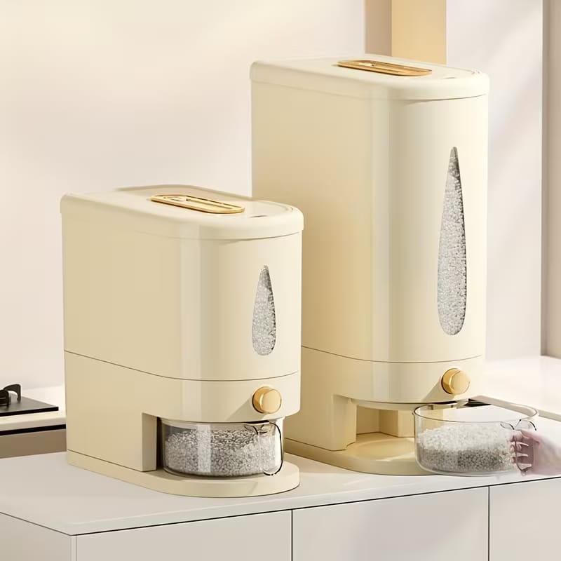 Slim Airtight Rice Storage Container Premium Quality (10KG)
