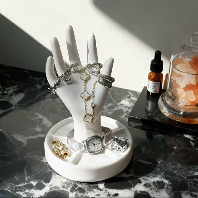 Creative Hand Shaped Jewelry Display Stand Decor Organizer