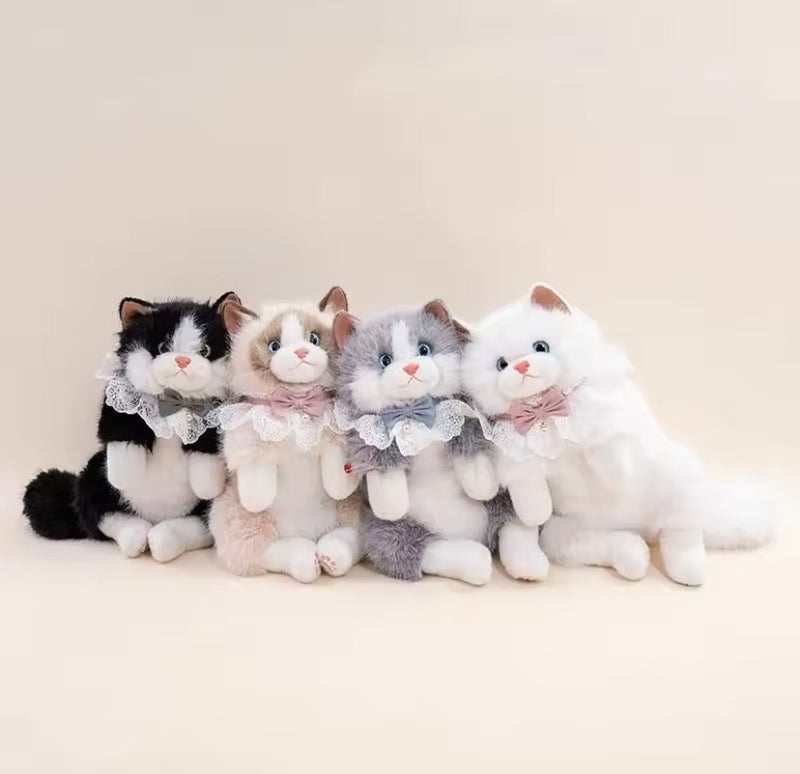 Kawaii Cute Cat Plush Stuffed Backpack