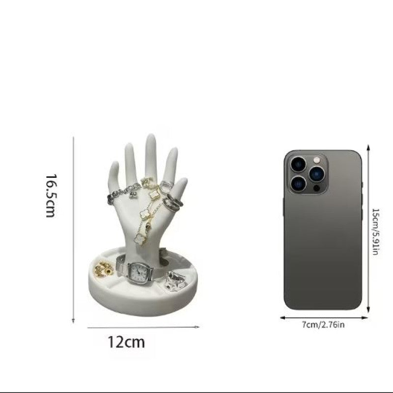 Creative Hand Shaped Jewelry Display Stand Decor Organizer
