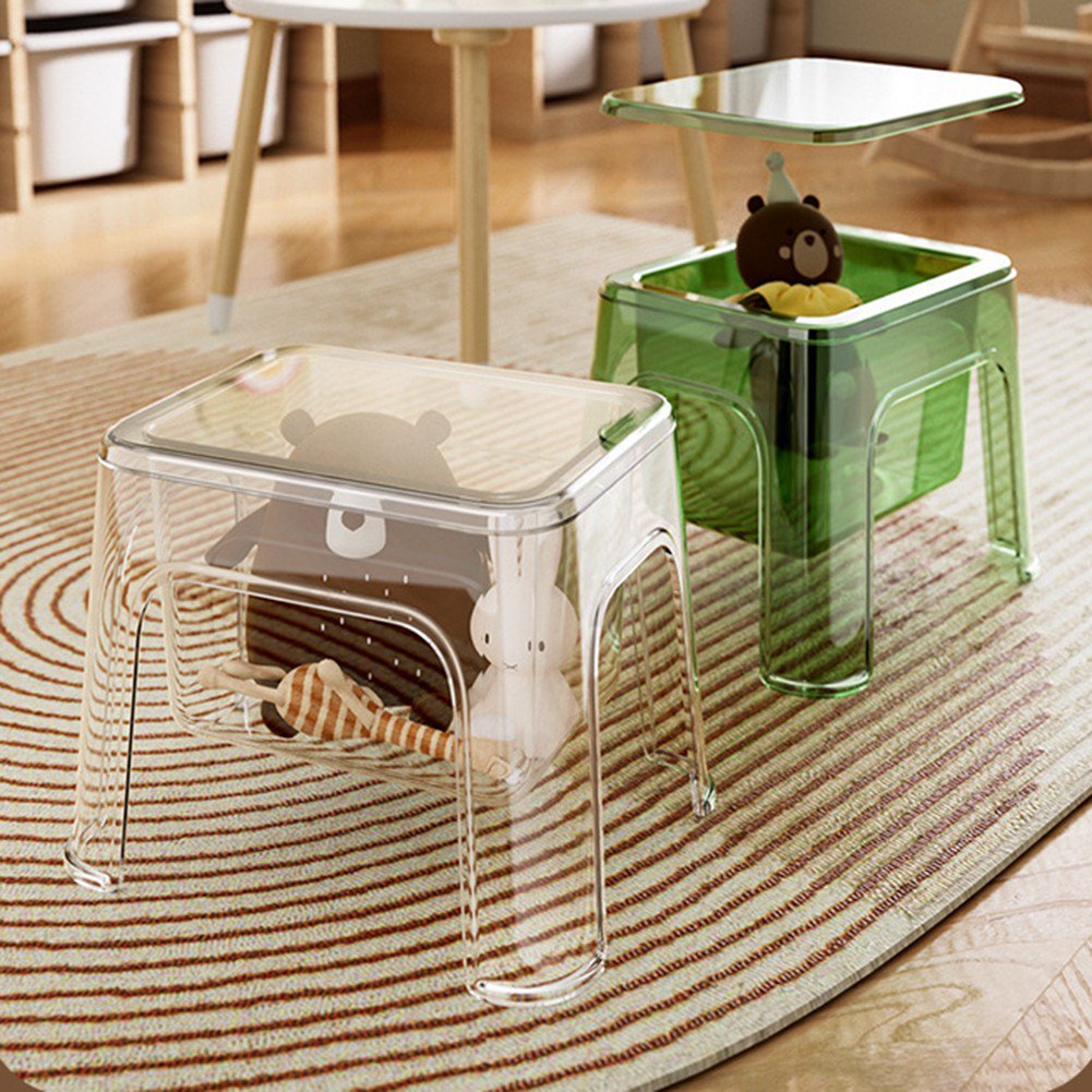 Multi-purpose Household Acrylic Storage Stool