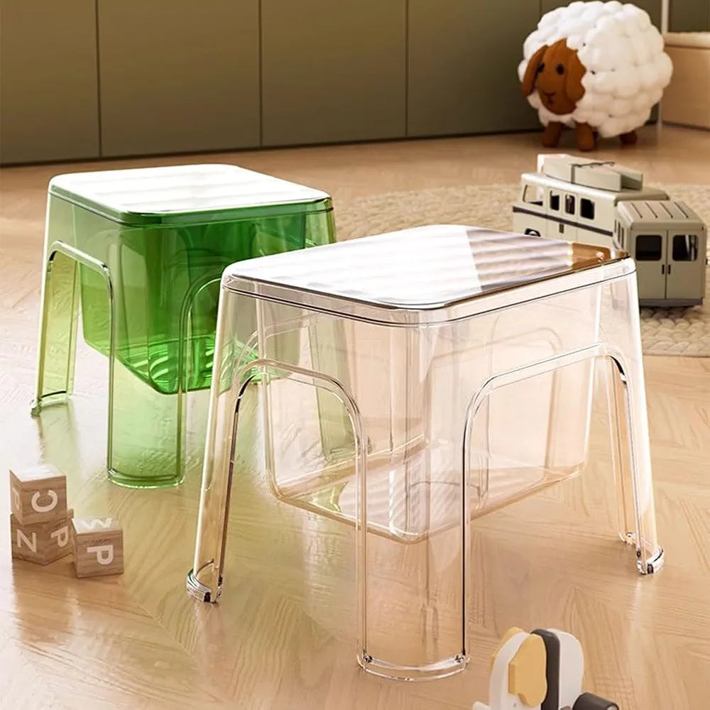 Multi-purpose Household Acrylic Storage Stool