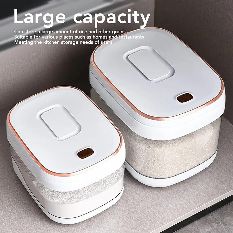 Airtight Rice Storage Container Large Capacity (10KG)