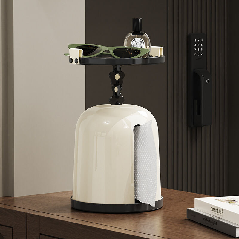 Modern Luxury Black Tissue Box