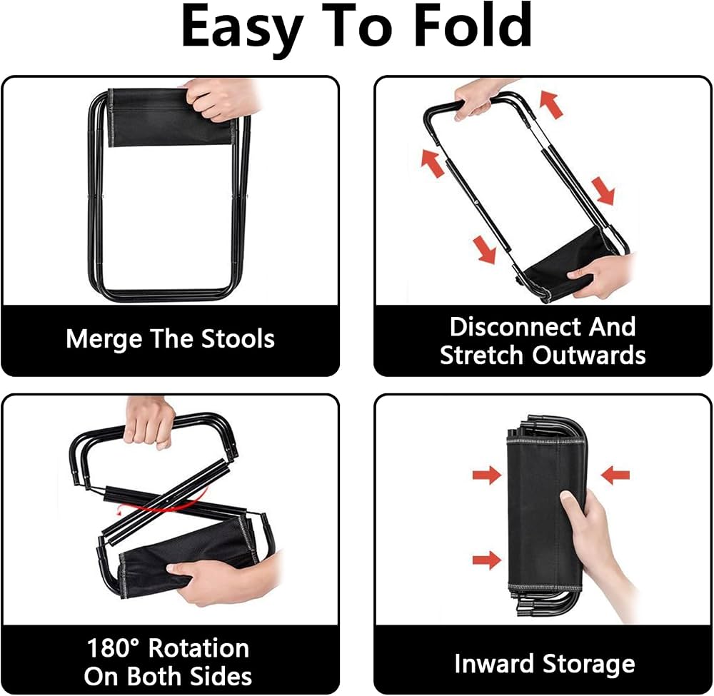 Foldable Outdoor Camping Chair Stool