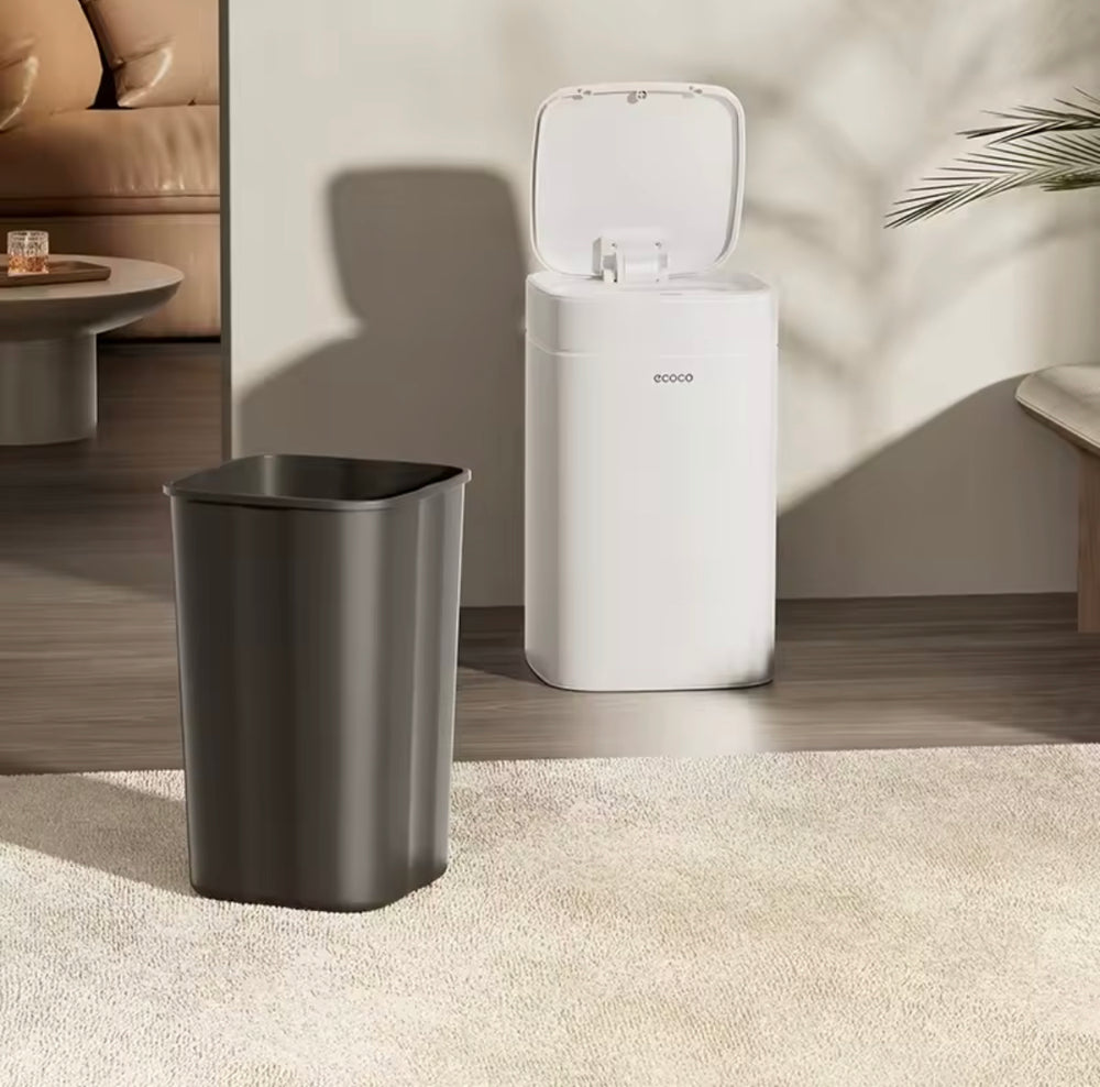 Automatic Disposal 12L Smart Sensor Trash Bin With Lid