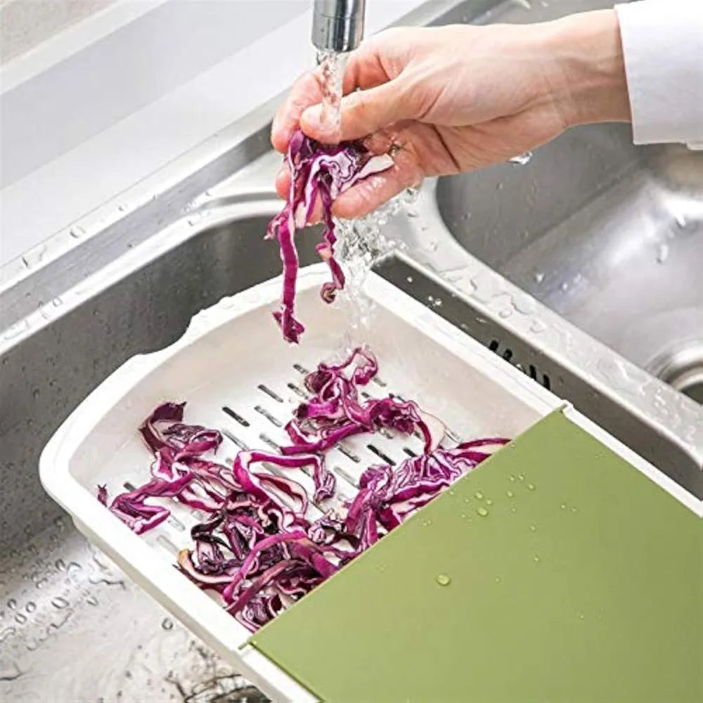Multifunctional 3-In-1 Thickened Cutting Board For Easy Cutting