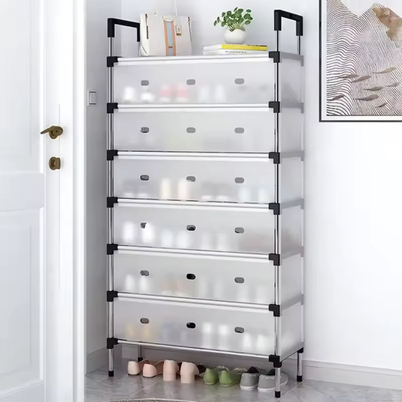 Multilayer Dustproof Shoe Storage Rack Heavy Quality