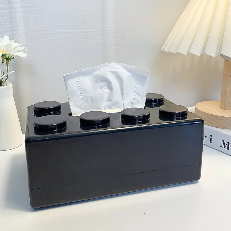 Construction Brick Style Creative Tissue Box Holder