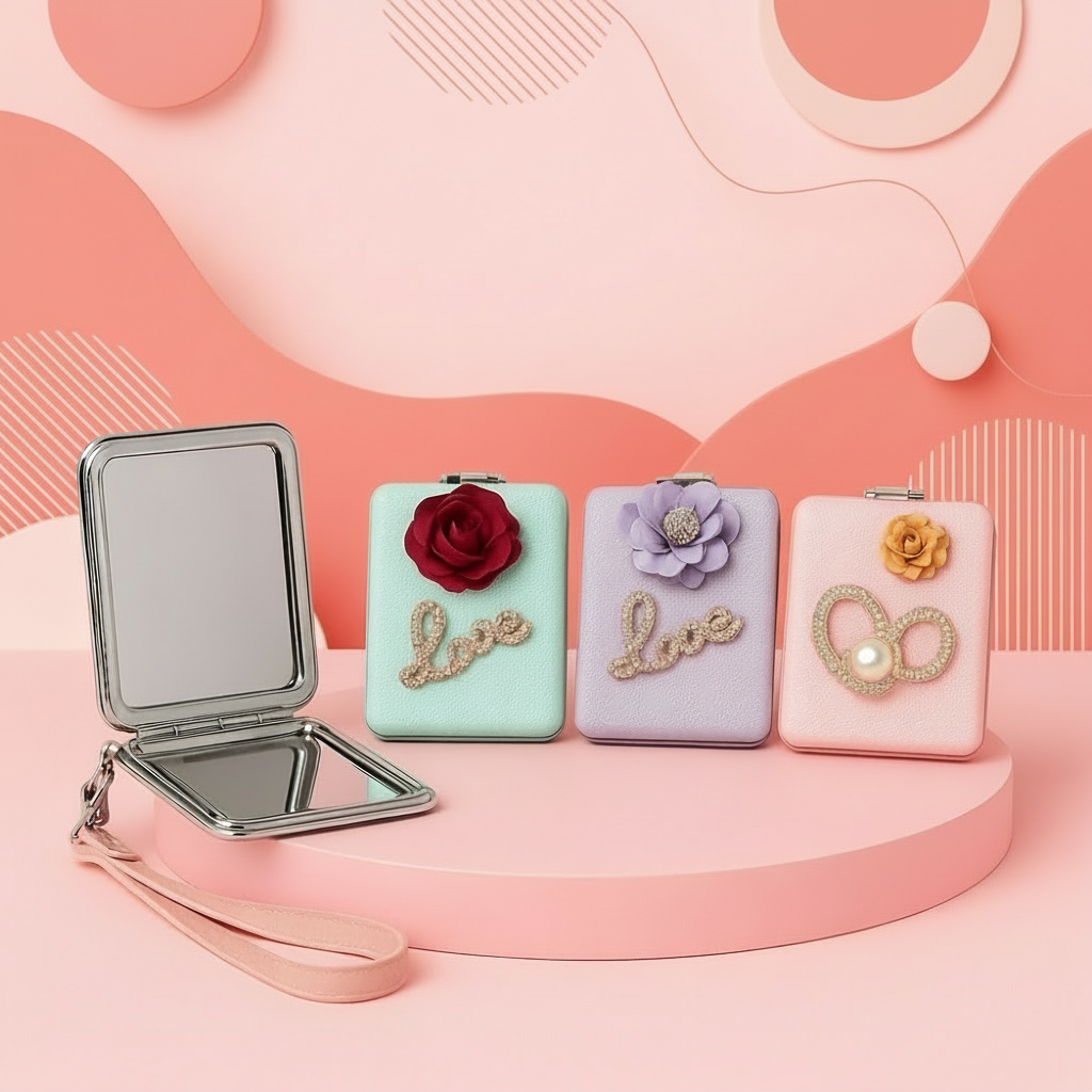 Premium Quality Double Sided Cosmetics Mirror For Daily Touch-up