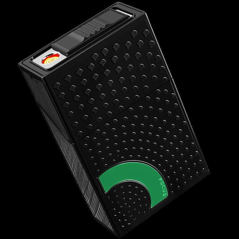 Rechargeable Lighter With Smart Cigarette Case
