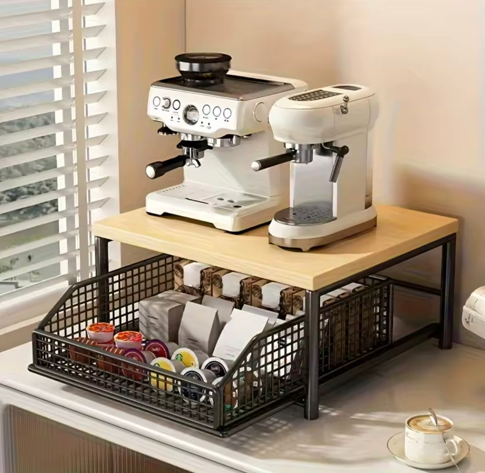 Sliding Countertop Kitchen Storage Organizer