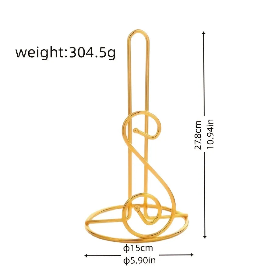 European Style Good quality Golden Tissue Paper Holder