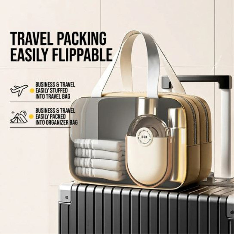 Anti-Leak Transparent Portable Travel Soap Box