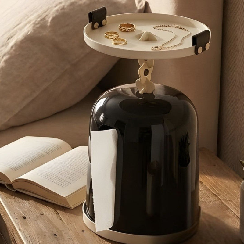 Modern Luxury Black Tissue Box