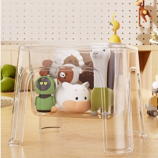Multi-purpose Household Acrylic Storage Stool