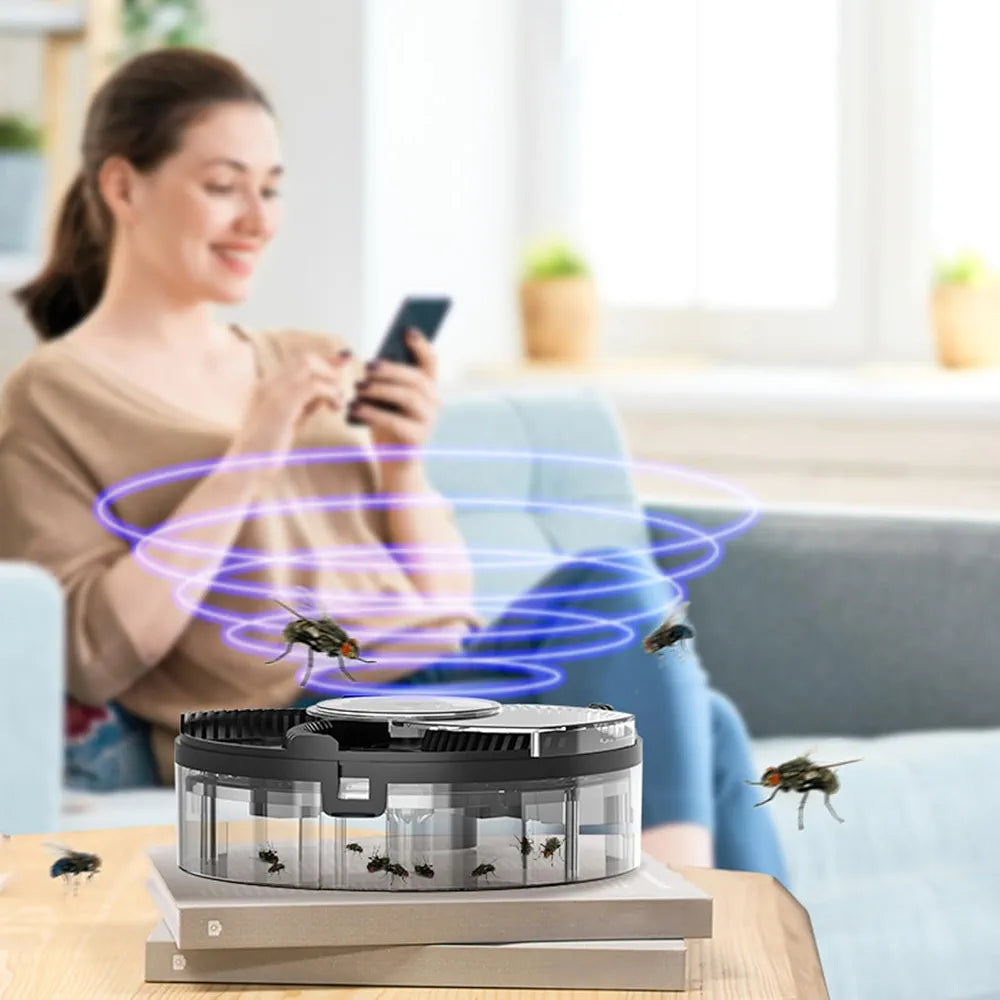 Automatic Quite Insect Rotating Electric Fly Trap