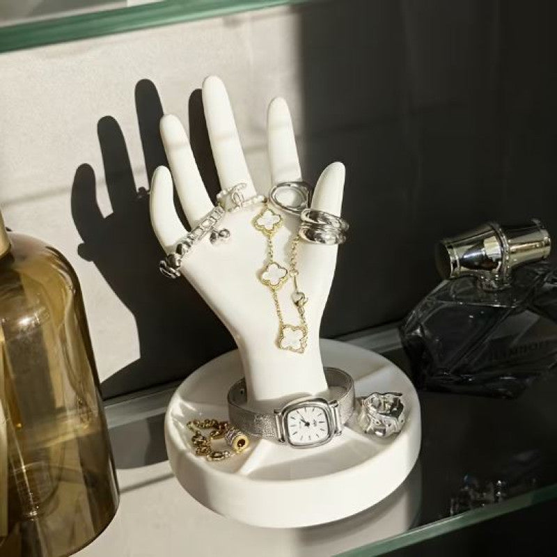 Creative Hand Shaped Jewelry Display Stand Decor Organizer