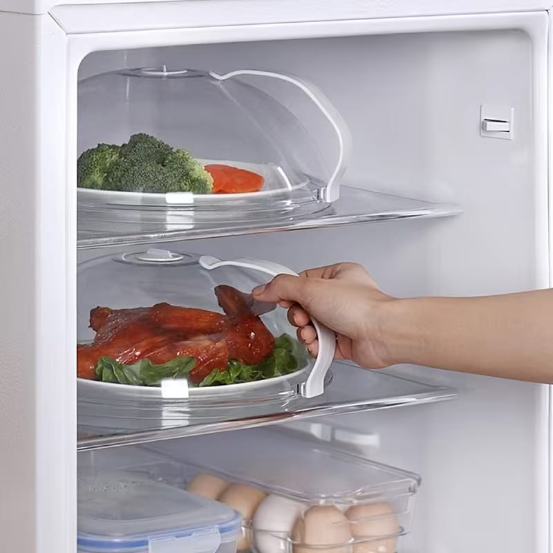 Microwave Food Cover Splash Proof Plate Cover