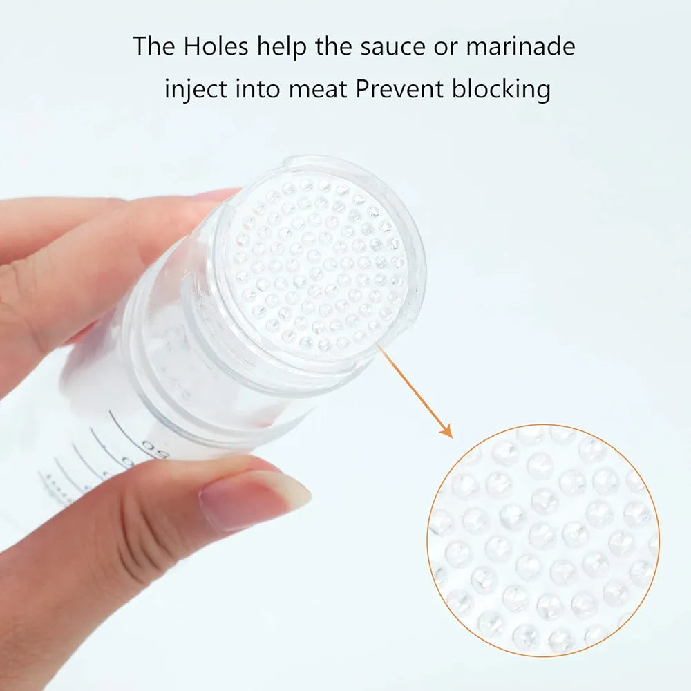 Meat Tenderizer and Marinade Flavor Sauce Injector
