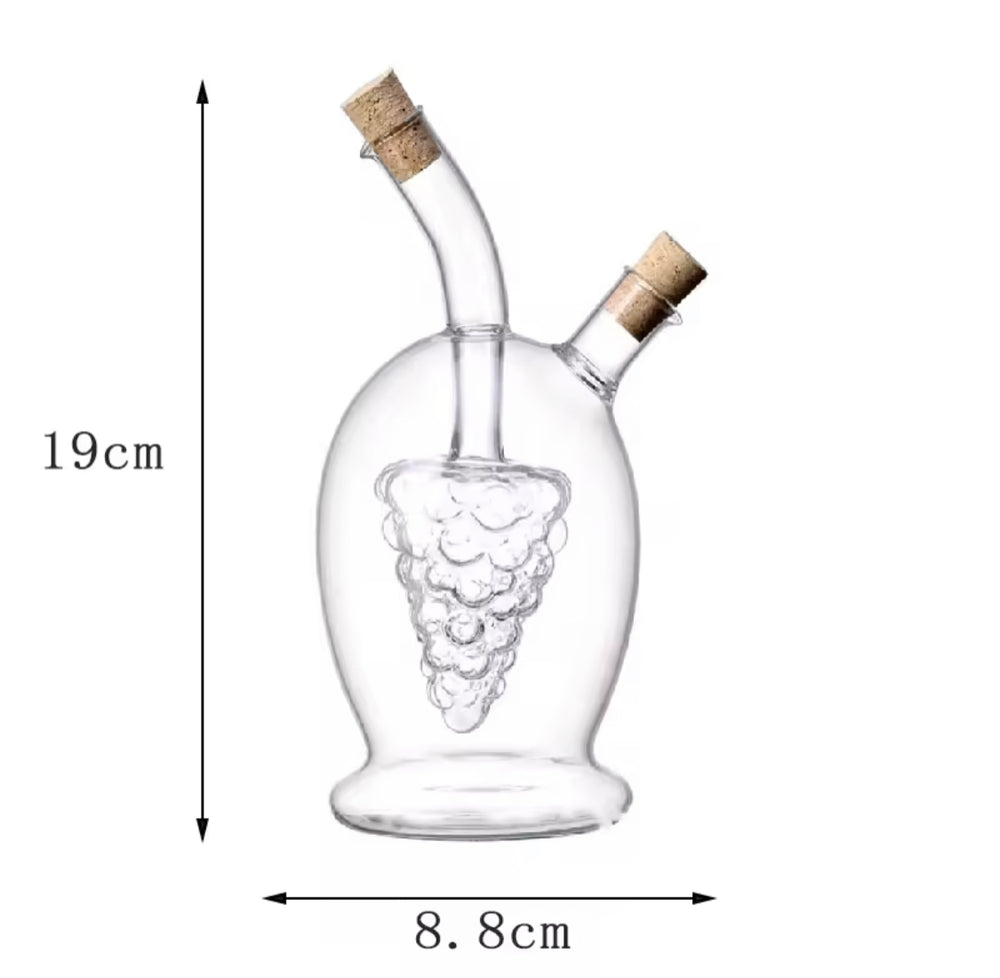 2 in 1 Olive Oil and Vinegar Dispenser Bottle