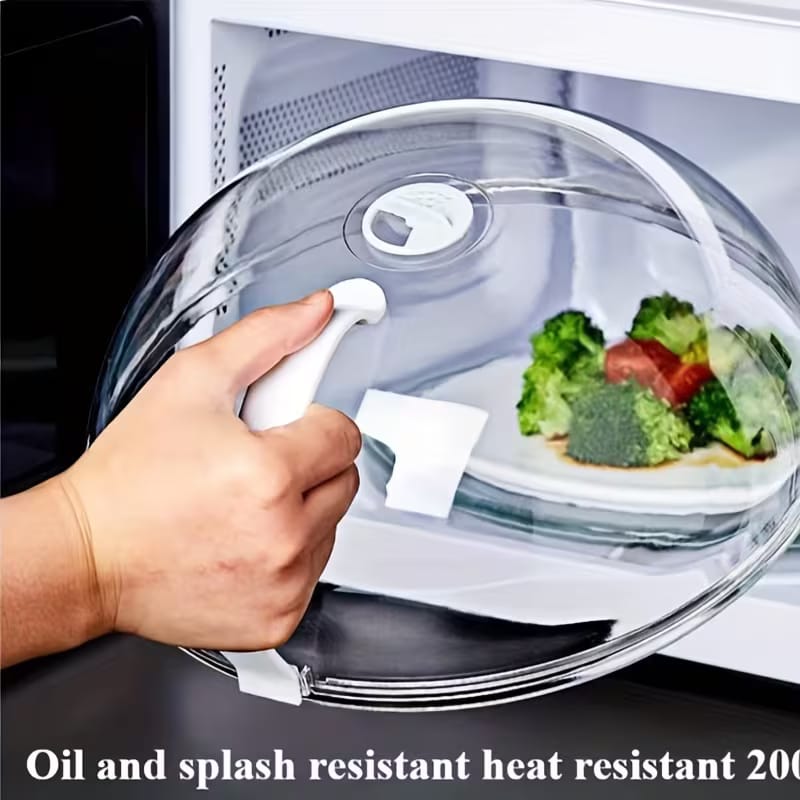 Microwave Food Cover Splash Proof Plate Cover