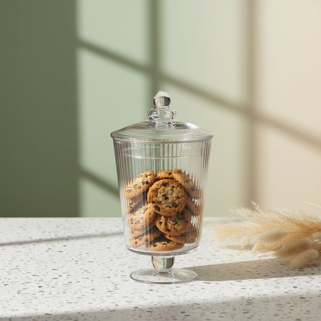 Decorative Luxurious Premium Quality Glass Jar