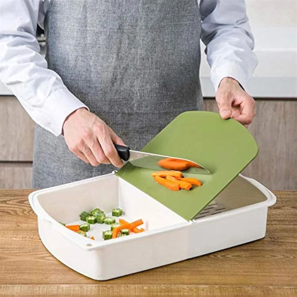 Multifunctional 3-In-1 Thickened Cutting Board For Easy Cutting