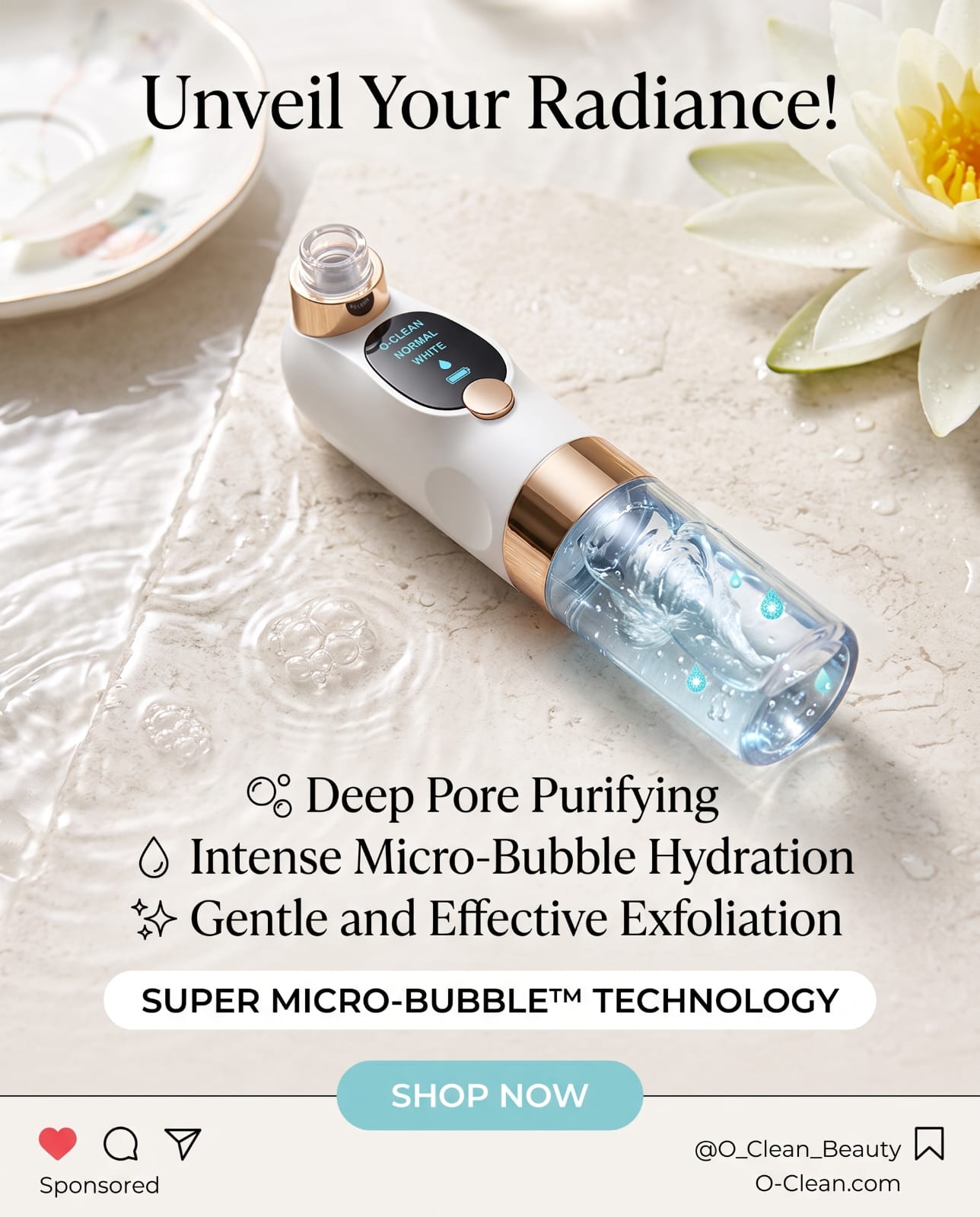 Super Micro Bubble Beauty Instrument Deep Pore Cleansing