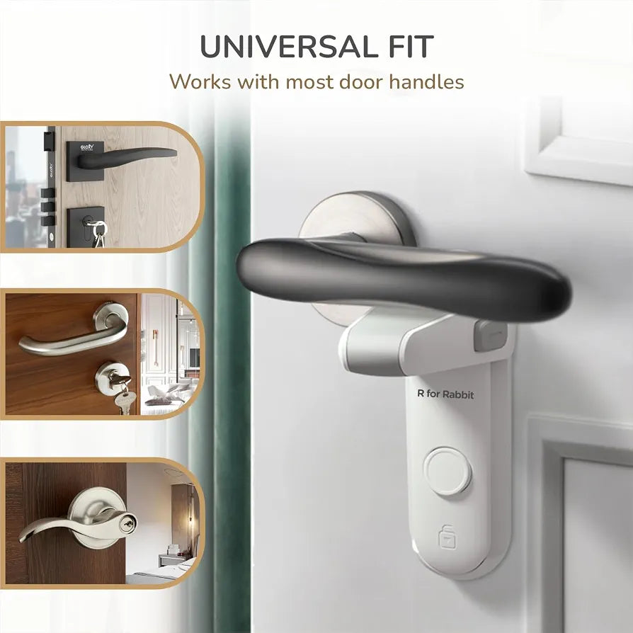 Child Safety Door Lever Lock with Rotary Design