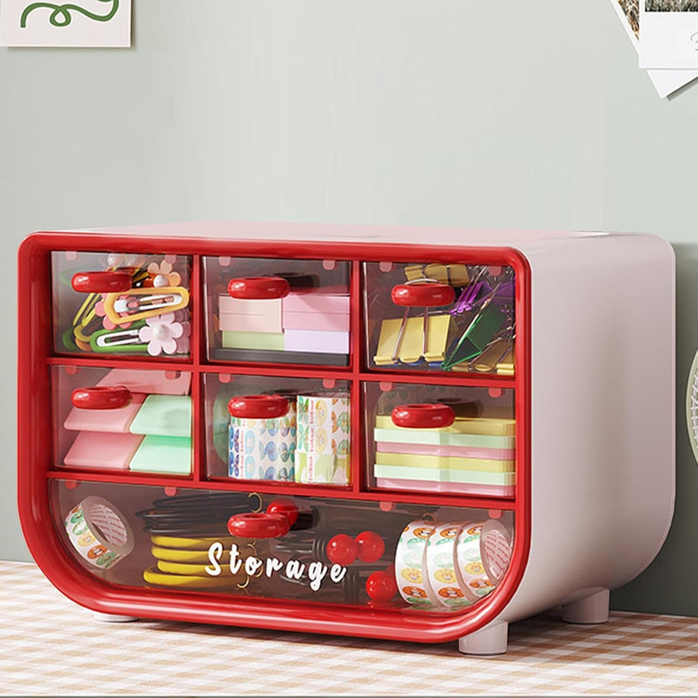 Multipurpose Desk Storage Organizer With Drawer