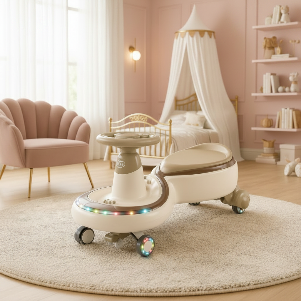 Twisting 360⁰ Rotating Auto Baby Walker