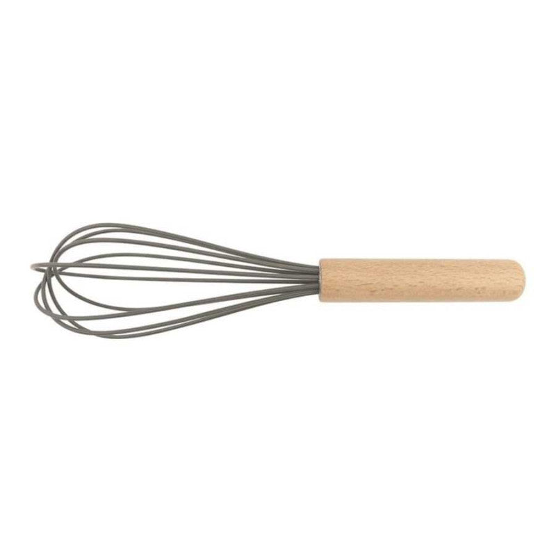 Silicone Hand Whisk With Wooden Handle