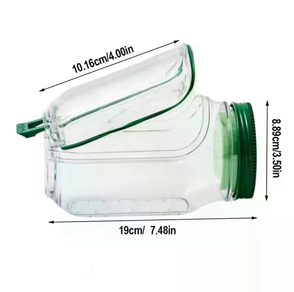 Airtight Salad Jar With Sauce Pot
