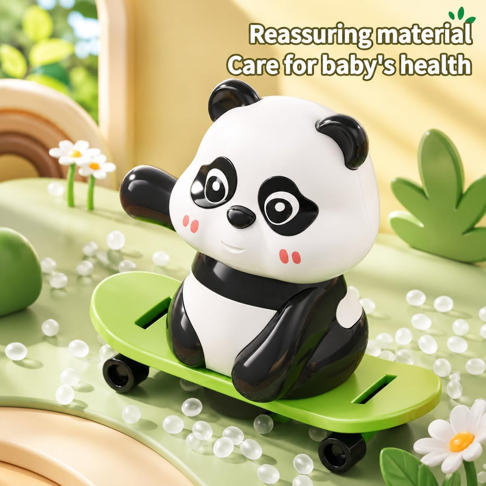 Multi Action Kids Panda Dancing & Skateboard Toy