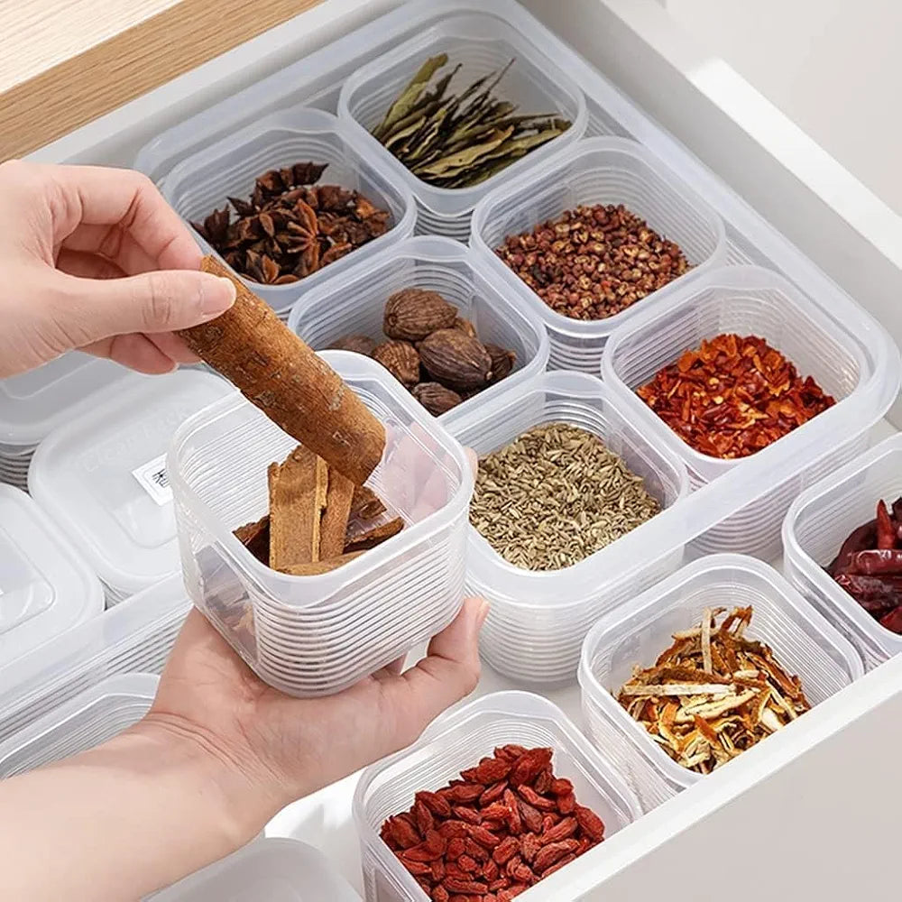 6-Pieces Airtight Food Storage Container Box