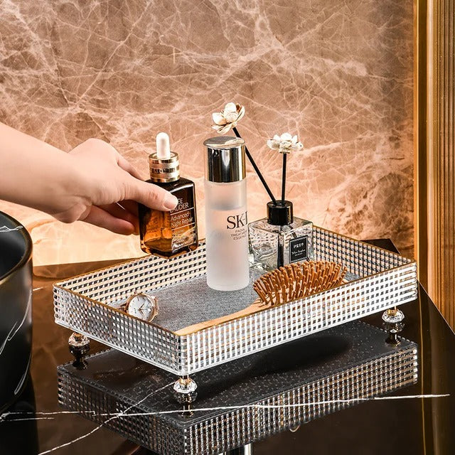 Multipurpose Vanity Storage Tray
