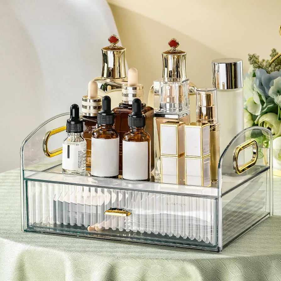 Acrylic Skincare Desktop Cosmetics Storage Organizer