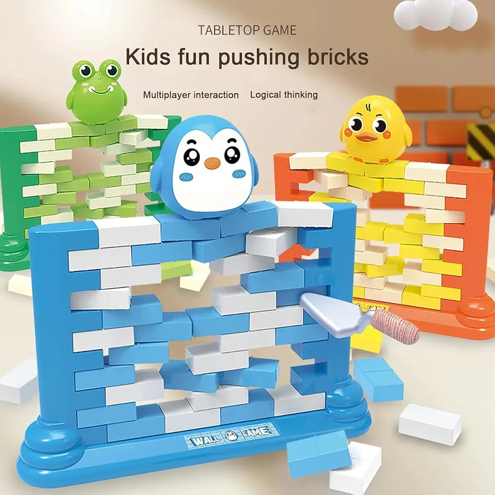 Push Brick Minu Size Kids Toy Game Set