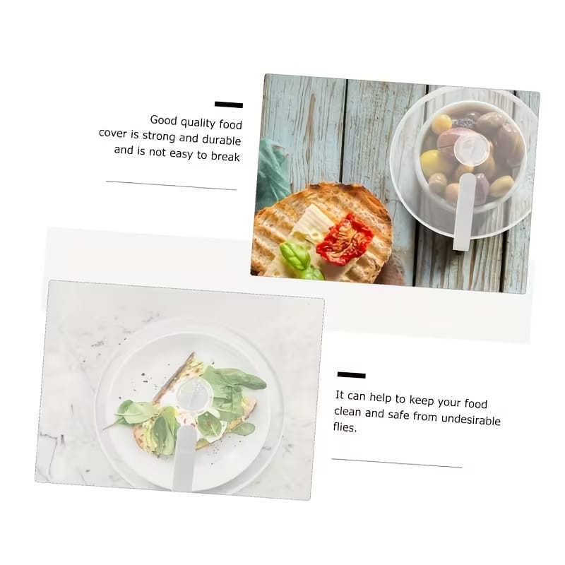 Microwave Food Cover Splash Proof Plate Cover